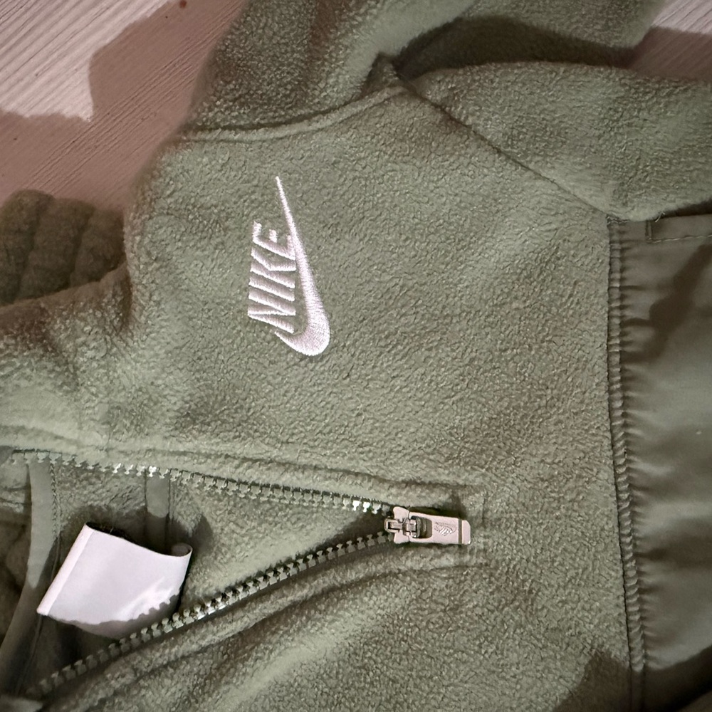 Nike Kids Olive Fleece Jogger Set
